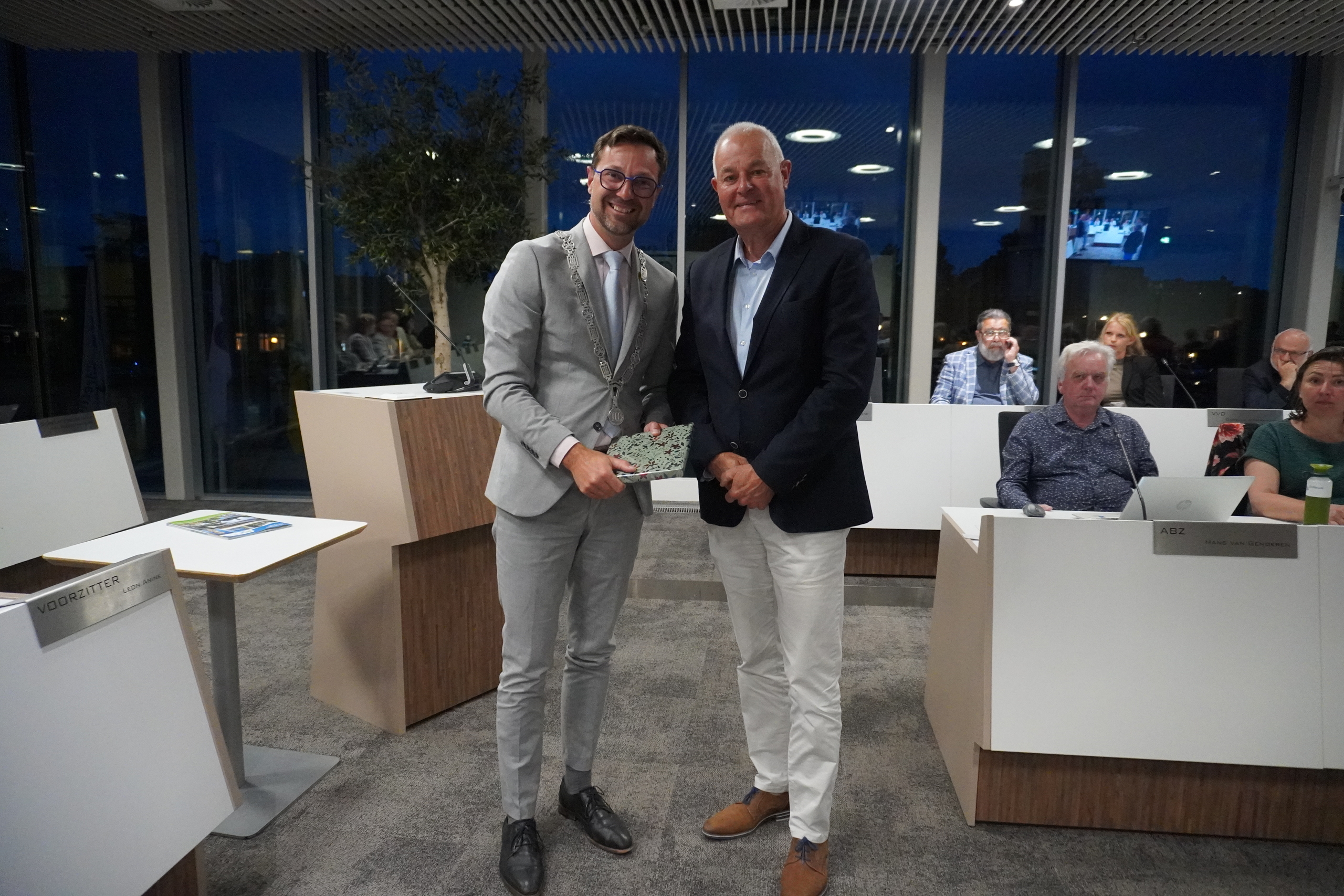 Installatie raadscommissielid ABZ