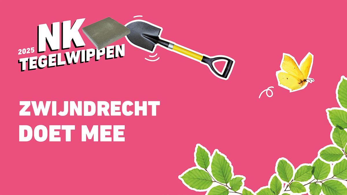 Beeld van NK tegelwippen, Zwijndrecht doet mee