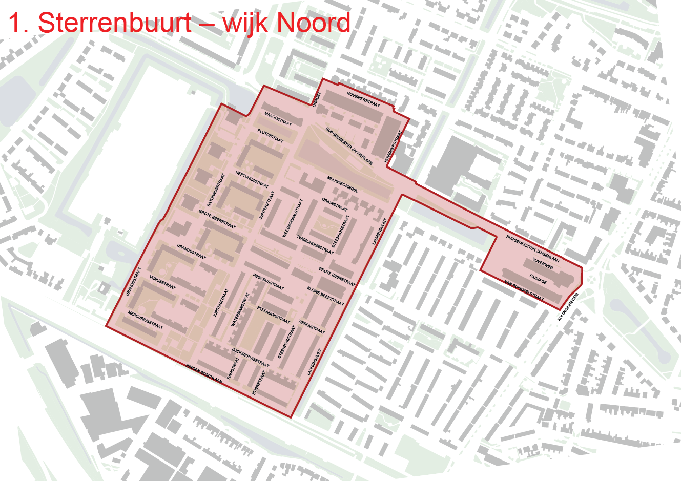 1-veiligheidsrisicogebied - Sterrenbuurt