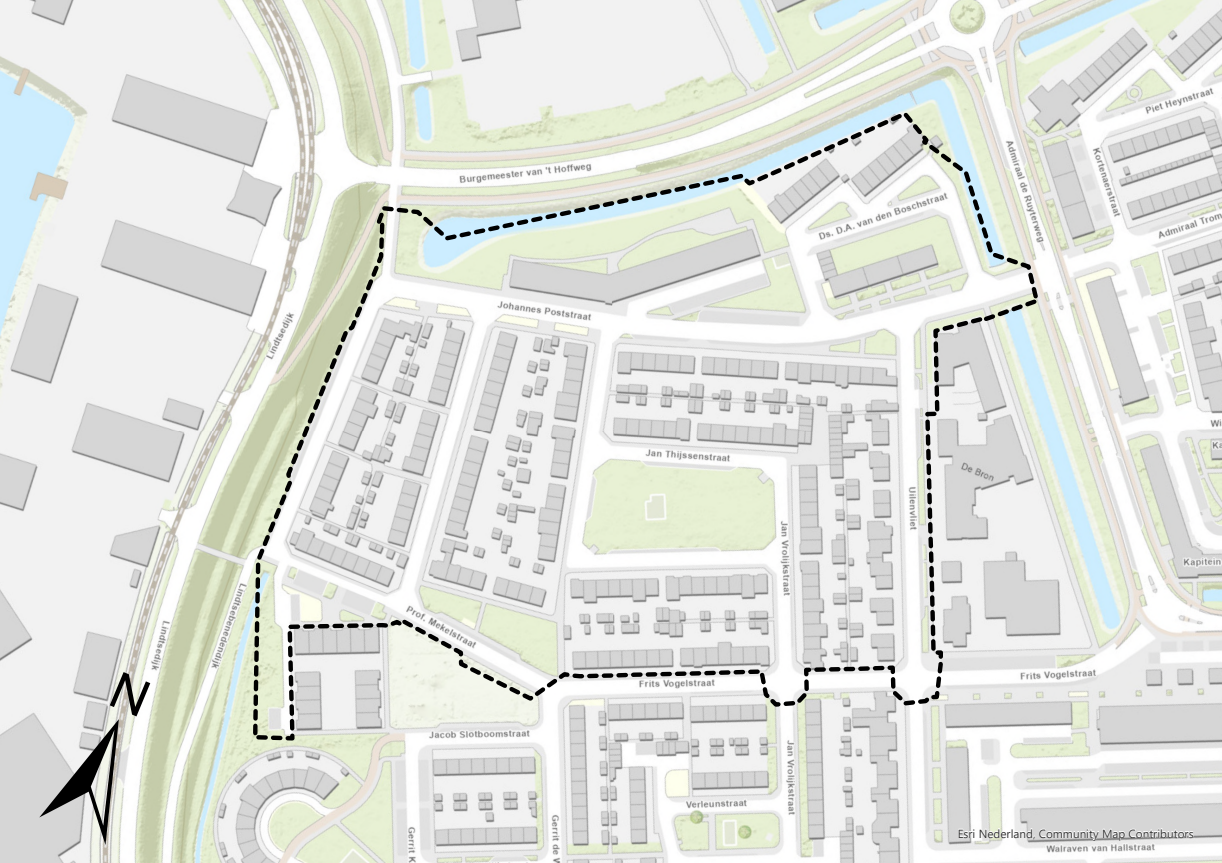 Projectgebied Verzetsheldenbuurt-Noord