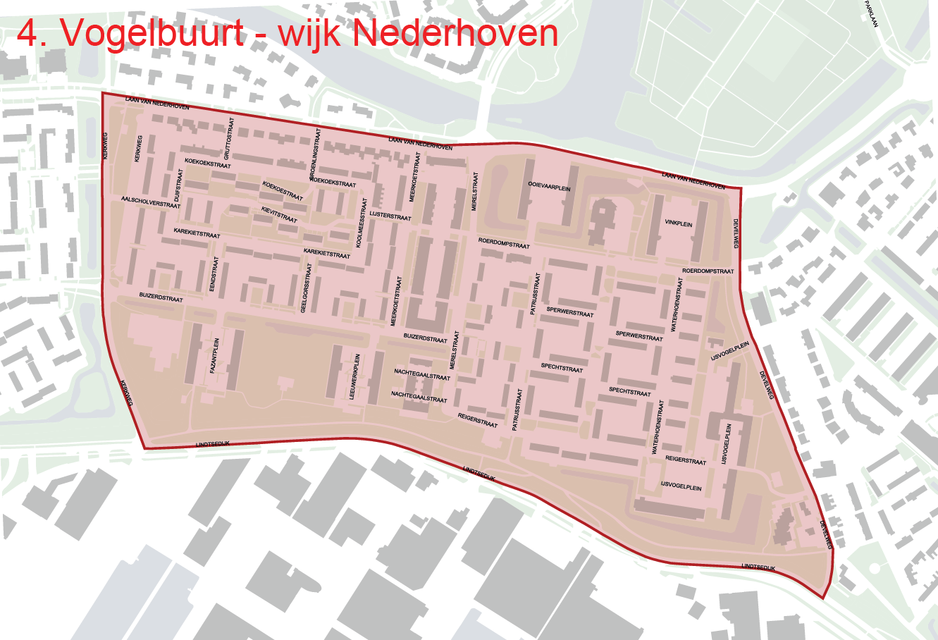 4-veiligheidsrisicogebied -Vogelbuurt