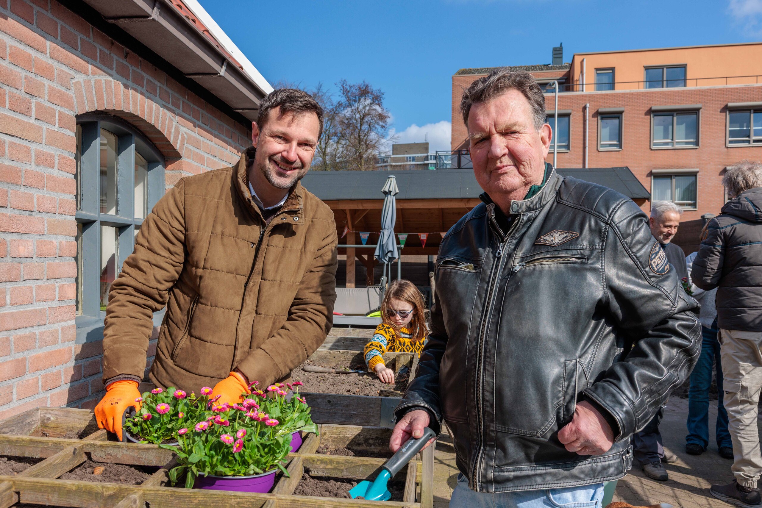 nl doet burgemeester plantjes