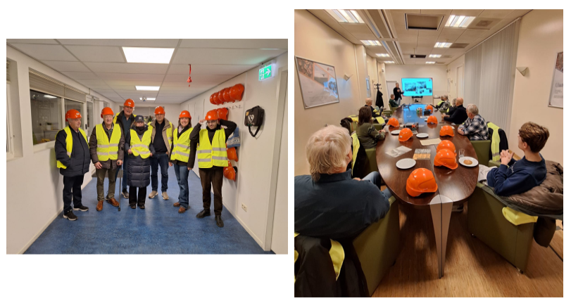 Collage werkbezoek SD Guthrie